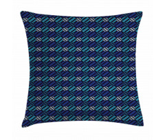 Circles Dots Composition Pillow Cover