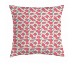 Gentle Rose Design Pillow Cover