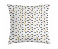 Bullseye Circle Design Pillow Cover