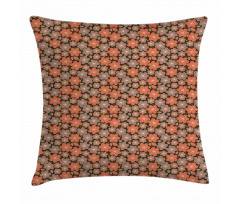 Ornate Spring Blooms Pillow Cover