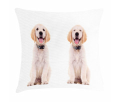 Happy Puppy Pillow Cover