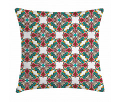 Exotic Native Motifs Pillow Cover