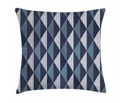 Rhombuses and Dots Pillow Cover