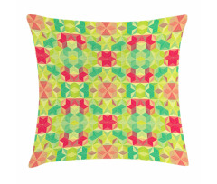 Mosaic Cubes Hexagon Pillow Cover