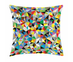 Geometric Mosaic Motif Pillow Cover