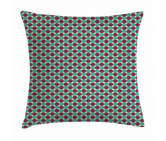 Circles in Squares Pillow Cover