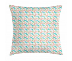 Ornamental Fish Art Pillow Cover