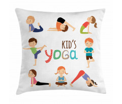 Gymnastics for Children Pillow Cover