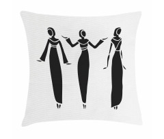 Girl in Hijab Pillow Cover