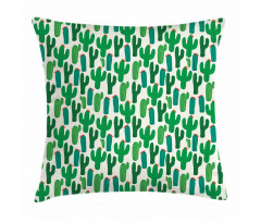 San Pedro Cactus Floral Pillow Cover