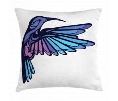 Exotic Hummingbird Pillow Cover