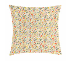 Hand Drawn Style Growth Pillow Cover