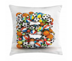 Game Athletism Theme Pillow Cover