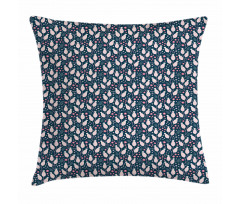 Blooming Petals Dots Pillow Cover