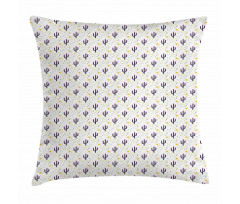 Succulent Plants and Cacti Pillow Cover