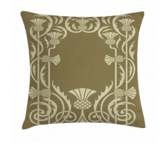 Pineapple Border Pillow Cover