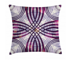 Groovy Geometric Pillow Cover