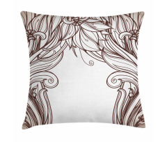 Curving Branches Pillow Cover