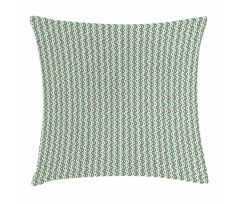 Simplistic Oval Shapes Pillow Cover