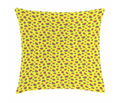 Summer Fruit Slices Pillow Cover