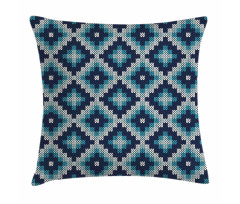 Fair Isle Style Ethnic Pillow Cover