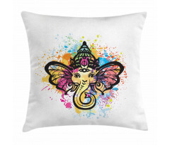 Mandala Animal Portraits Pillow Cover