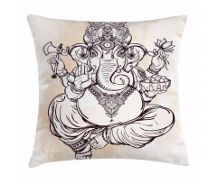 Paisley Zen Chakra Pattern Pillow Cover