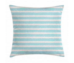 Striped and Grunge Brush Pillow Cover
