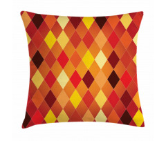 Lozenge Geometric Pillow Cover
