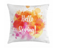 Hello Spring Pillow Cover