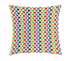 Vibrant Abstract Flora Pillow Cover