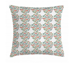 Watercolor Berry Fruit Pillow Cover