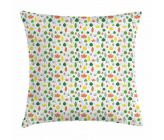 Foliage Spiders Rain Pillow Cover