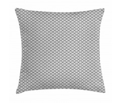 Retro Stripes Design Pillow Cover