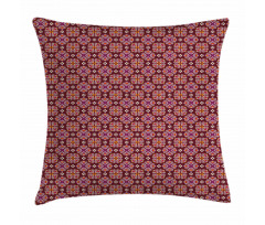 Ornamental Floral Swirls Pillow Cover