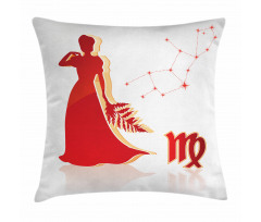 Vibrant Lady Stars Pillow Cover