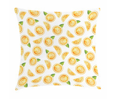 Slices of Oranges Pillow Cover