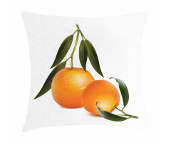 Fresh Tangerine Pillow Cover