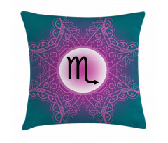 Fuchsia Mandala Pillow Cover