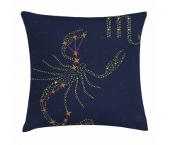 Scheme of Stars Pillow Cover
