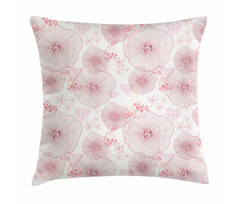 Blooms of a Romantic Spring Pillow Cover