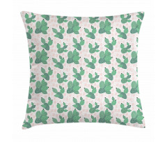 Tropical Succulent Art Pillow Cover