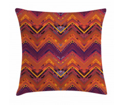 Native Zigzag Ornament Pillow Cover