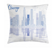 Lake Michigan Pillow Cover