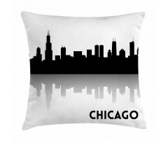 Downtown Skyscapers Pillow Cover