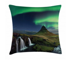 Waterfall Night Pillow Cover