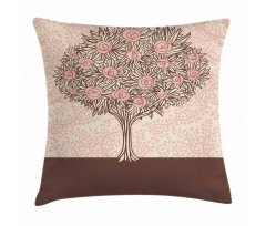 Flourishing Tree Branch Pillow Cover
