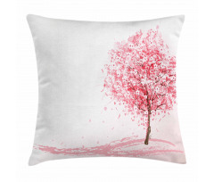 Far East Sakura Bloom Pillow Cover