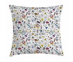 Science Laboratory Pillow Cover