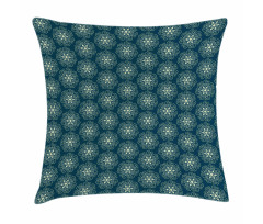 Vintage Geometric Swirls Pillow Cover